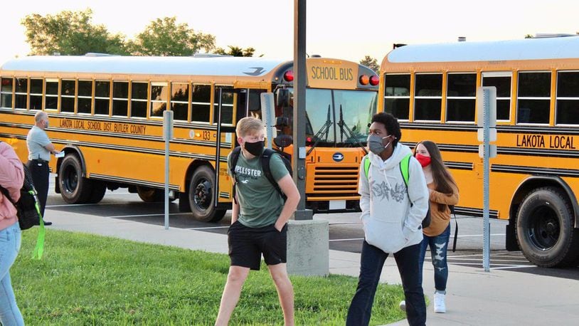 Area schools moved fast this week in adopting the latest coronavirus quarantine rules passed down from Ohio health officials and based on new federal CDC guidelines. School officials hope the new, shorter quarantine options will keep more students in school and lessen severe staffing shortages of recent months. (File Photo\Journal-News)