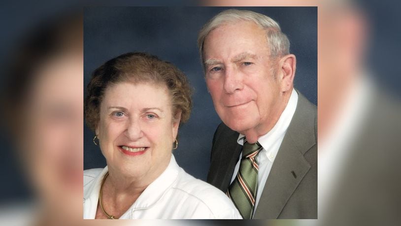 Dave and Marge Belew have been married for 67 years and since she lives at Westover, a Hamilton retirement village, he plays her songs on the piano so she can listen to them on the phone. SUBMITTED PHOTO