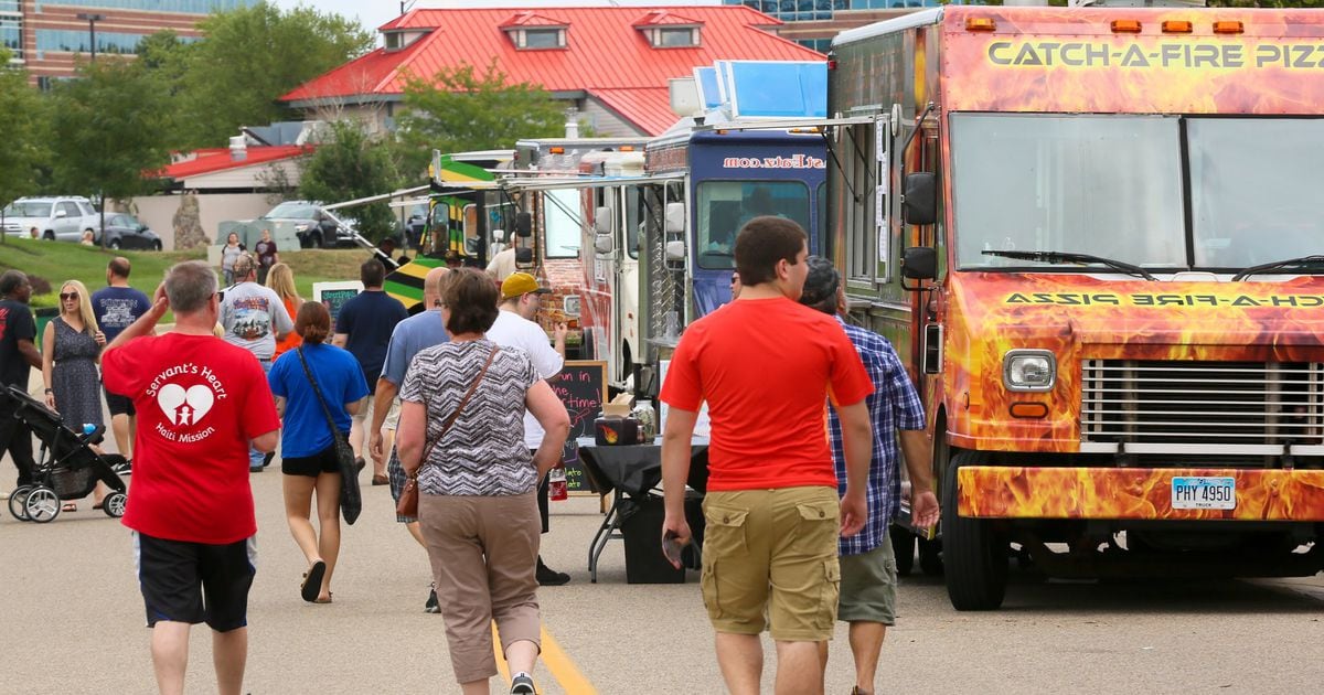 Union Centre Food Truck Rally in West Chester on Aug. 11