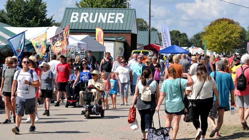 FILE PHOTO: The 2021 Preble County Pork Festival was held Saturday, Sept. 18, and Sunday, Sept. 19, at the Preble County Fairgrounds in Eaton. The annual festival offers arts, crafts, live entertainment and, of course, lots of food. CONTRIBUTED/DAVID A. MOODIE