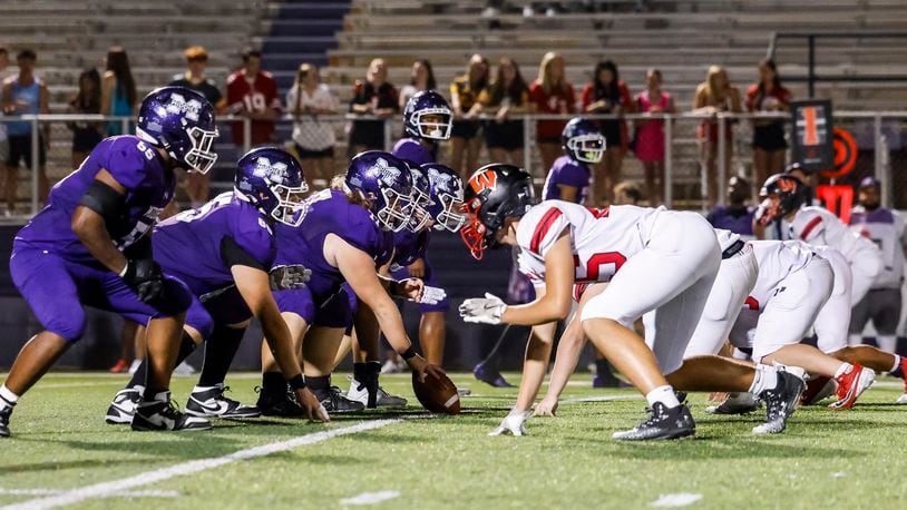 Lakota West defeated Middletown 51-7 in their football game Friday, Sept. 20, 2024 at Barnitz Stadium in Middletown. NICK GRAHAM/STAFF