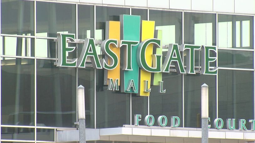 Eastgate Mall is located in the Glen Este suburb of Cincinnati. The 1-million square-foot mall sold at auction in 2022 for $13 million and there are 11 owners, officials said. CONTRIBUTED/WCPO