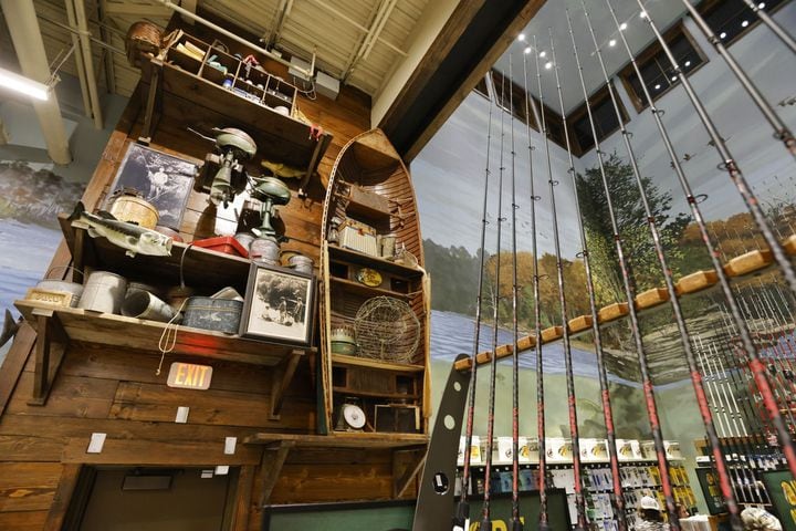 Bass Pro Shop display. I go there for the decor and the art fixtures.