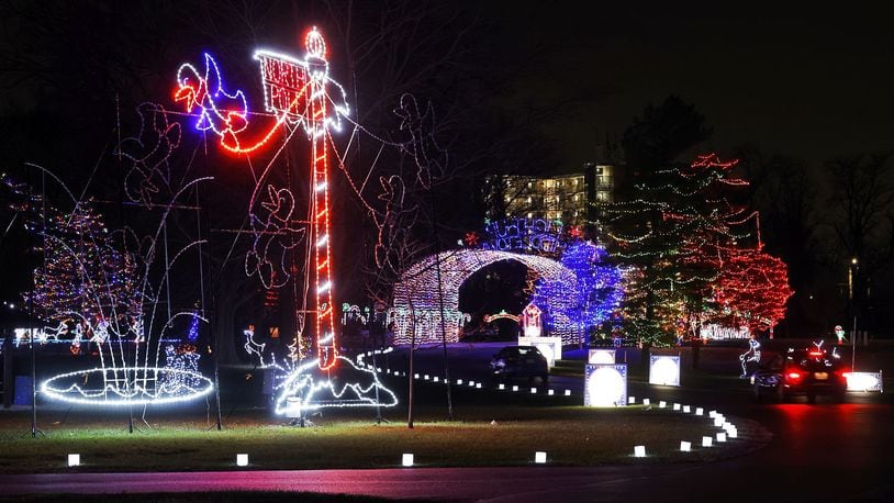 Light Up Middletown, a drive-through holiday light display, opens Nov. 23 at Smith Park. The display is open 6 p.m. to 10 p.m. through New Year's Eve and admission is by cash donation. NICK GRAHAM/STAFF