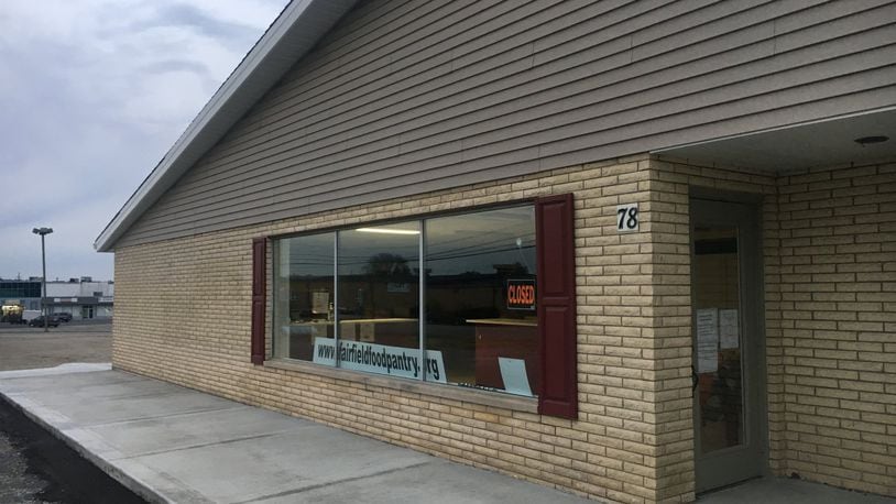 The Fairfield Food Pantry on Donald Drive.