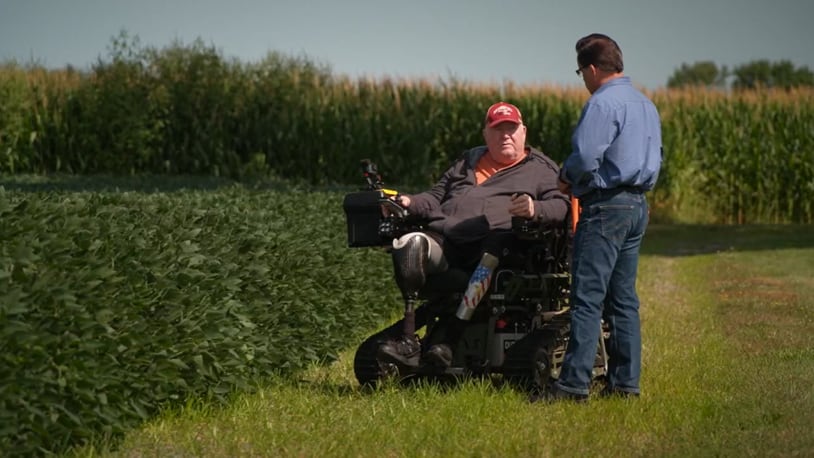 After losing both of his legs, Mike Clark tried a variety of prosthetic legs and used a wheelchair when he returned to his farm. They all had limitations. Finally, a local organization helped him get exactly what he needed to get around the farm. WCPO