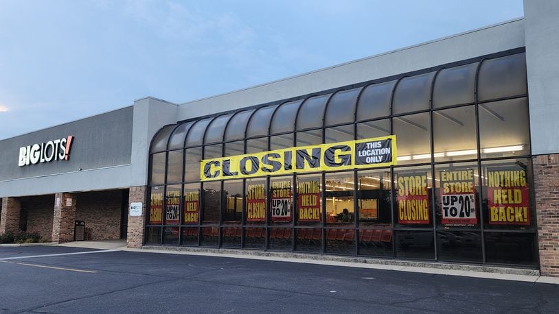 Big Lots is closing 315 stores nationwide, including this store at 359 Miamisburg Centerville Road in Washington Twp. and another store at 7779 Tylersville Road in West Chester Twp. ERIC SCHWARTZBERG/STAFF