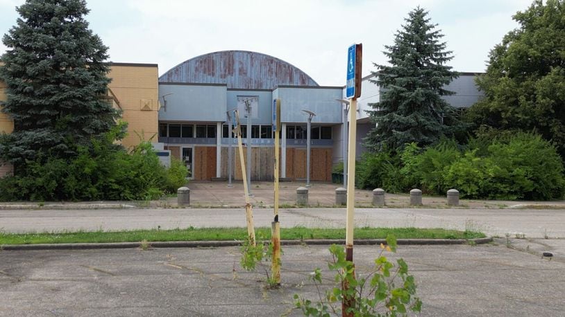 Opened in 1988, the 1.9 million-square-foot Forest Fair Mall has fallen prey to vandals, break-ins, weather and time. MADDY SCHMIDT/WCPO