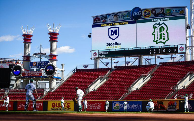 Big League Weekend at Great American Ball Park - Archbishop Moeller  Crusaders Athletics