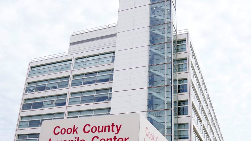 The Cook County Juvenile Temporary Detention Center is seen Monday, Sept. 23, 2024, in Chicago, which is one of several juvenile centers statewide where more than 200 men and women have filed lawsuits alleging they were abused as children while in custody. (AP Photo/Charles Rex Arbogast)