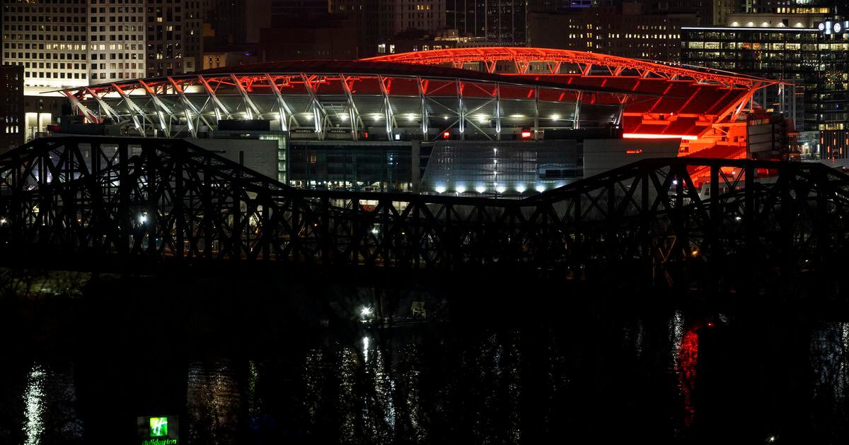 LIVE, Bengals Pep Rally at Paul Brown Stadium in Cincinnati