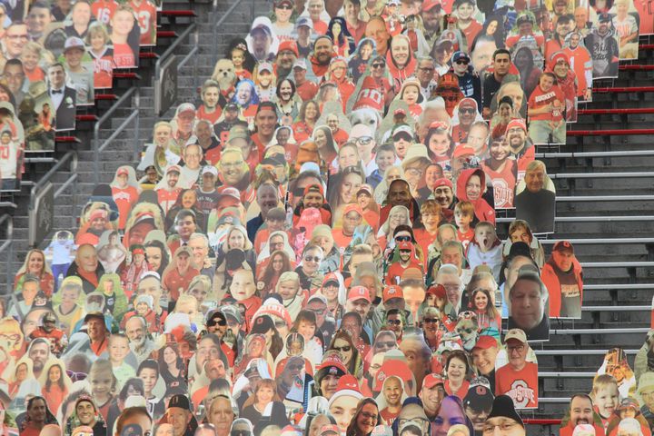 Photos: Ohio State fan cutouts at Ohio Stadium