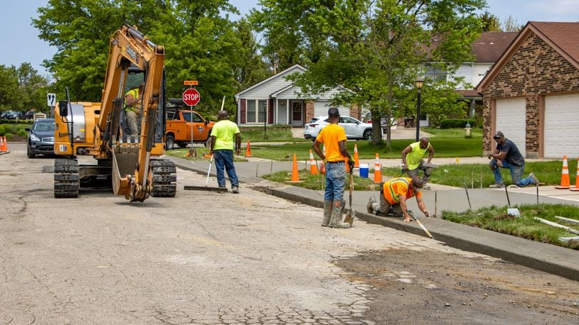 Paving, concrete repair work coming to Lebanon soon. FILE PHOTO