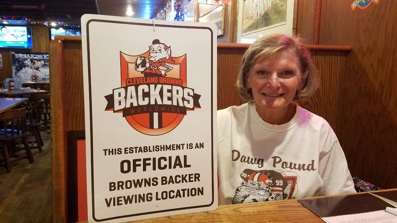 Local Browns backer named team’s fan of the year