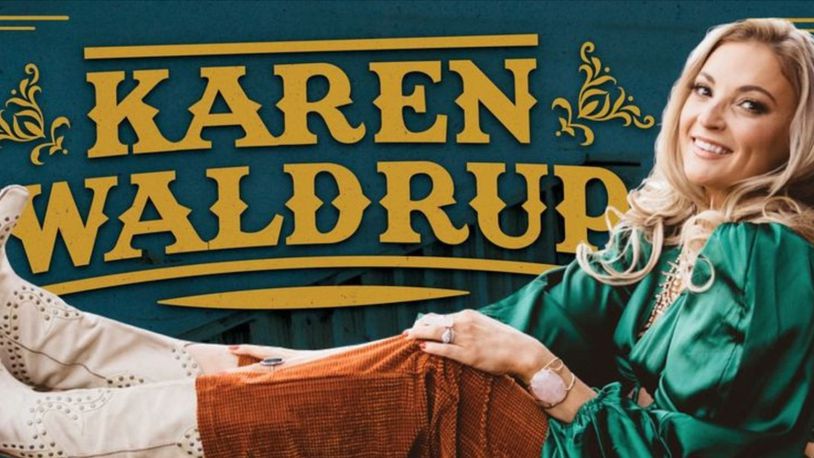 Country musician Karen Waldrup performs at 8 p.m. Saturday at the Fairfield Community Arts Center, 411 Wessel Drive, Fairfield. Tickets are $34.99 per person and available online by visiting  https://www.facebook.com/events/3322290784722853. CONTRIBUTED