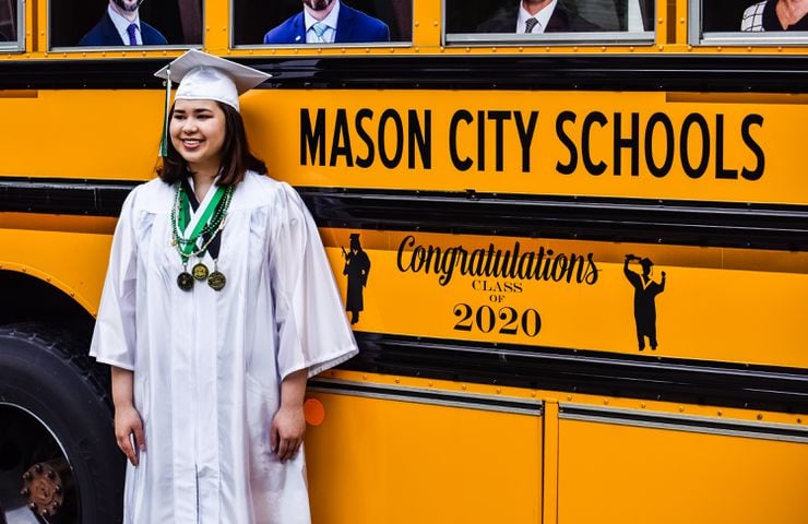 Mason graduates get diplomas delivered to their front door