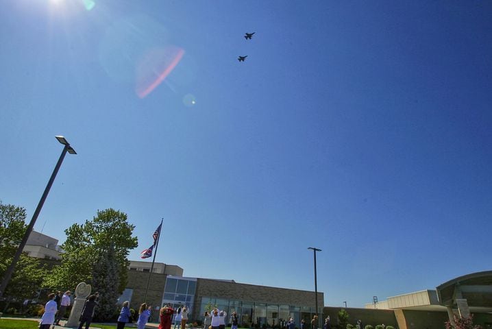 PHOTOS Ohio Air National Guard’s 180th Fighter Wing perform Butler County fly-by