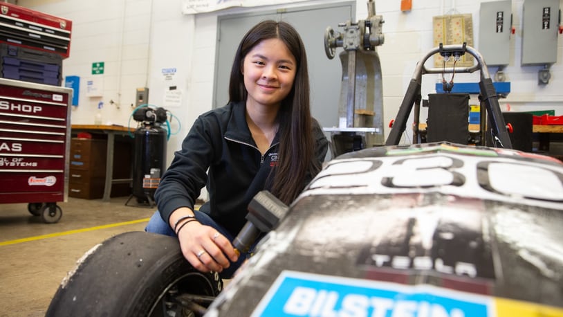 University of Cincinnati College of Engineering and Applied Science mechanical engineering student Emma Vail finished two co-op rotations at Honda. CONTRIBUTED