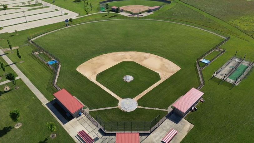 Talawanda High School and sports fields, 2023. NICK GRAHAM/STAFF