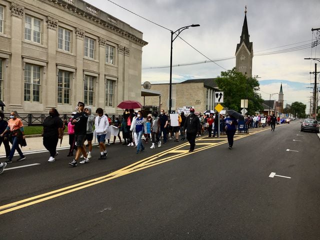 Hamilton protest march, June 13, 2020