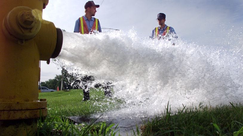 Hydrant flushing