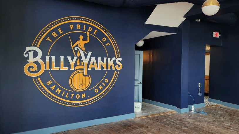 The Billy Yanks bourbon bar on Main Street is nearing completion, with hopes of a late-July opening. NICK GRAHAM/STAFF