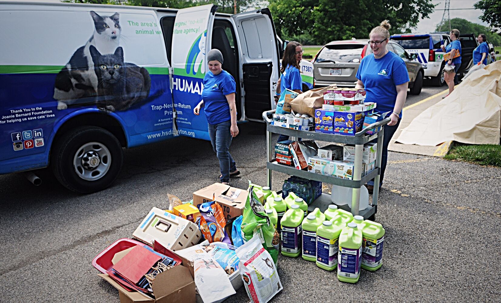 PHOTOS: Tornado-damaged communities dig out, clean up