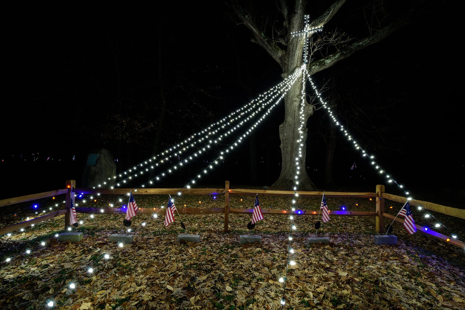 PHOTOS: Fort Saint Clair Whispering Christmas light display in Eaton