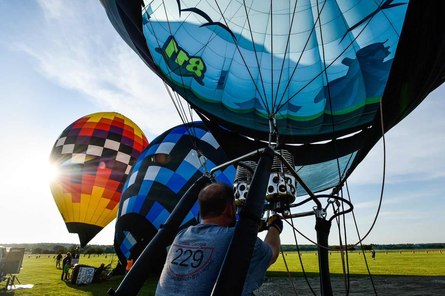 Balloons take to the air for Ohio Challenge hot air balloon festival