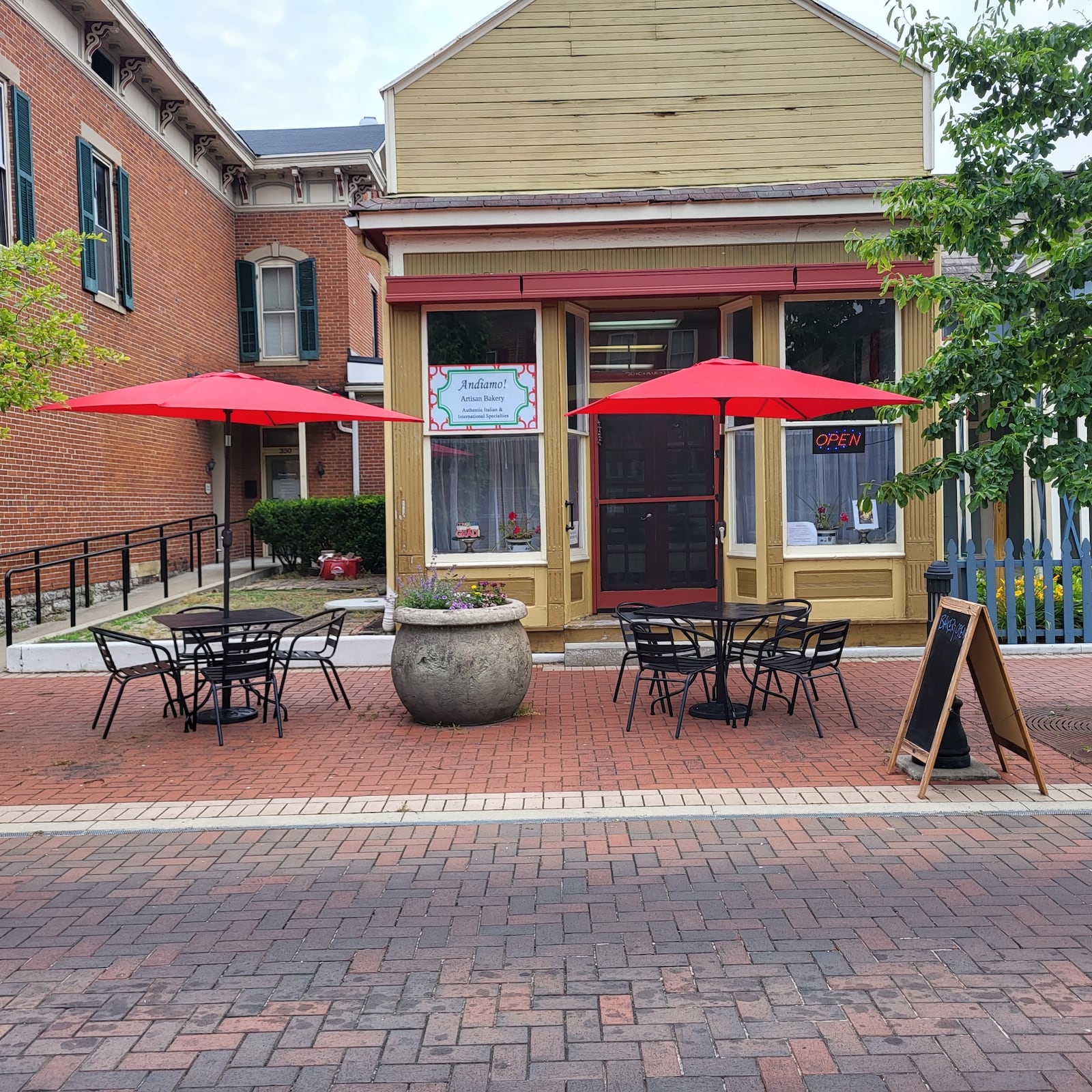 Andiamo Artisan Bakery is located at 346 N. 3rd St. in Hamilton. It is closed Saturday through Monday and open from 11:30 a.m. to 5:30 p.m. Tuesday through Friday. CONTRIBUTED