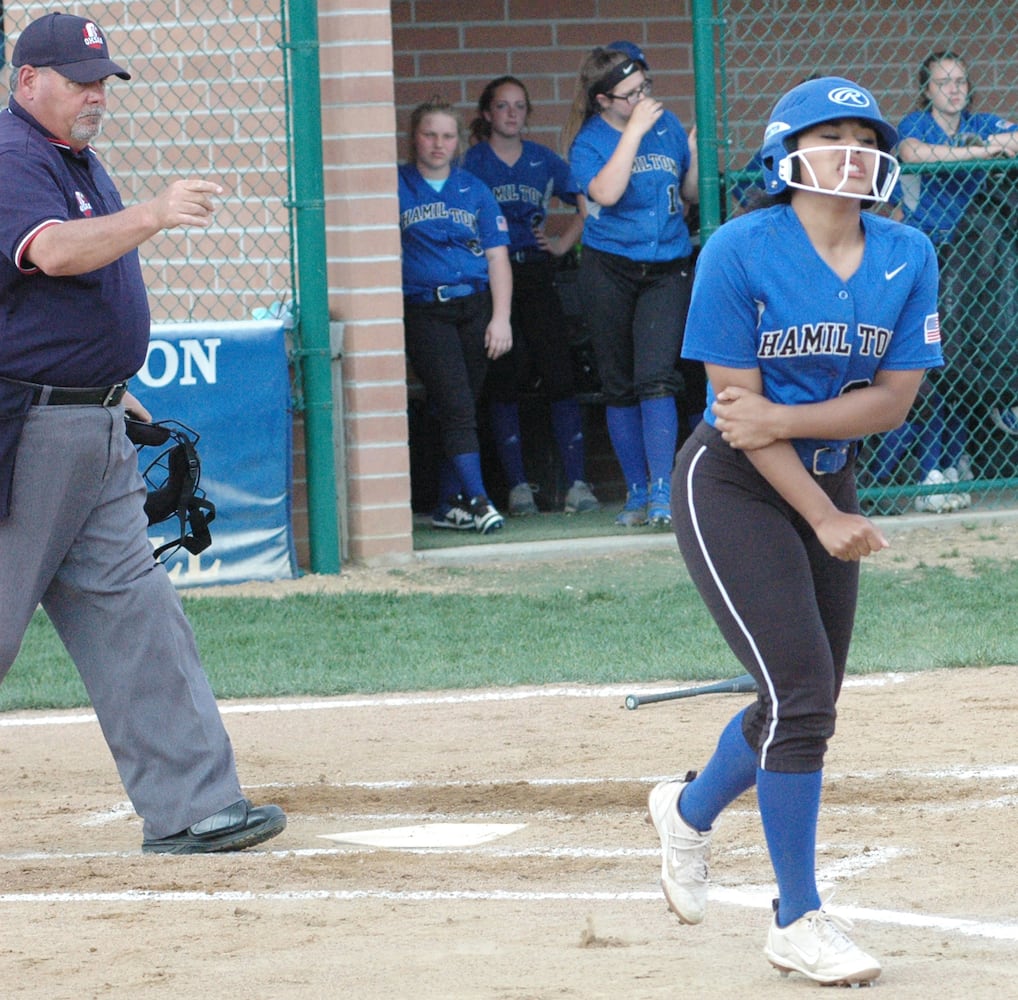 PHOTOS: Fairfield Vs. Hamilton High School Softball