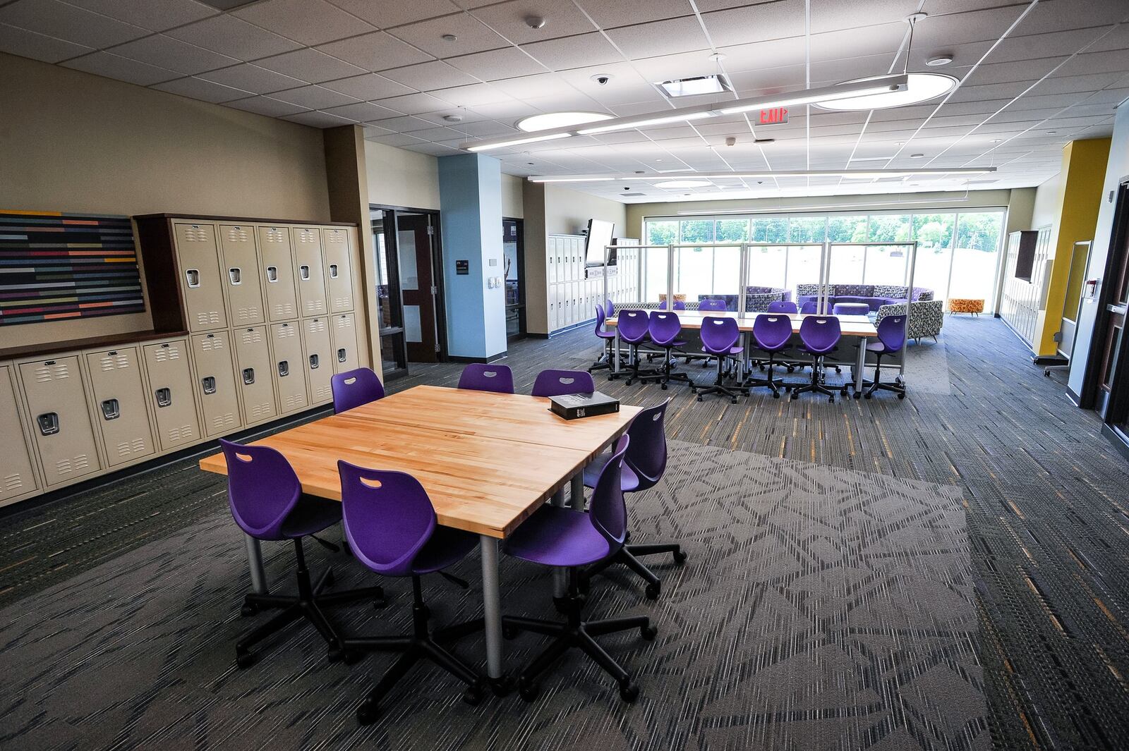 The new Middletown Middle School is nearly complete. Students and faculty will move from the old school to the new school on the same campus as the high school when school starts back in September. 