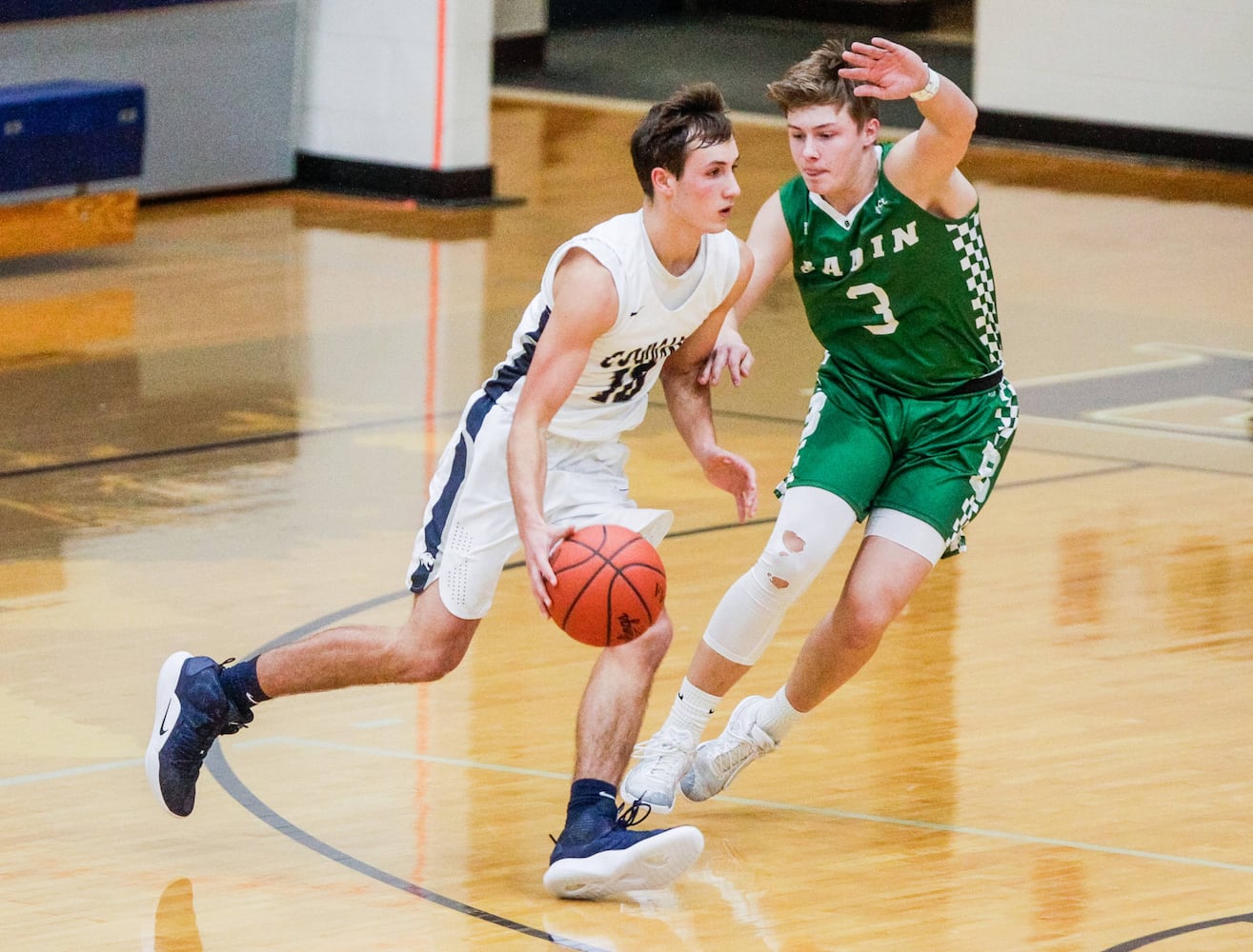 Edgewood vs Badin basketball