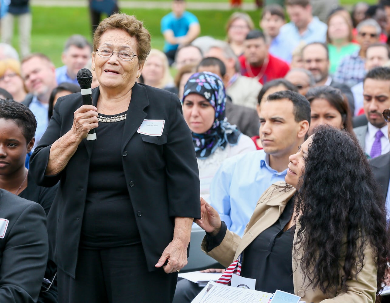 PHOTOS: Nearly 400 people have become naturalized citizens at Miami Hamilton in the past 5 years