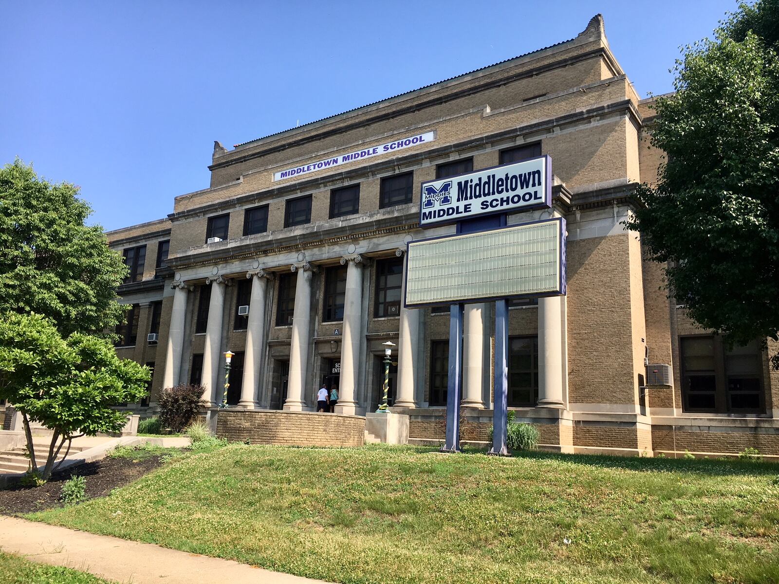 The public was allowed into Butler County’s oldest school for the last time Saturday as almost everything was up for auction in the old Middletown High School. Dozens filed through during the day - many of them graduates of the historic school, which in recent years had served as the city schools’ middle school. The school, which opened in 1923, will soon be demolished.(Photo by Michael D. Clark/Journal-News)