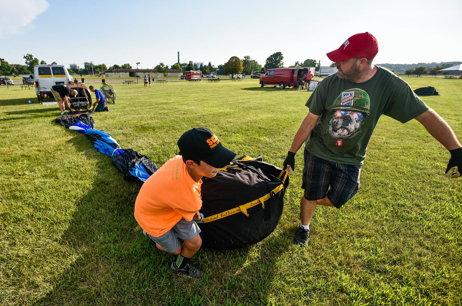 Balloons take to the air for Ohio Challenge hot air balloon festival