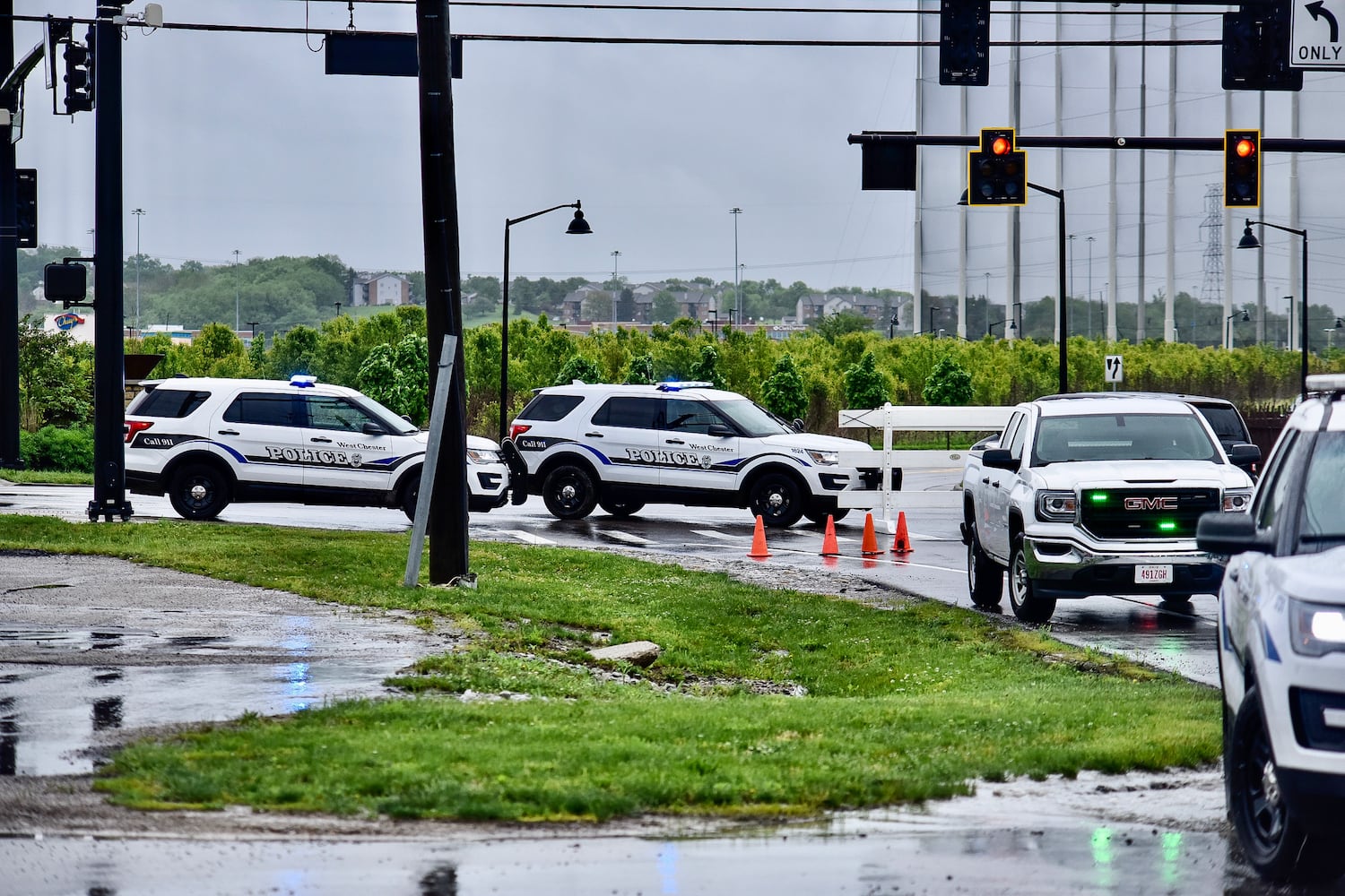 West Chester businesses evacuated due to high water