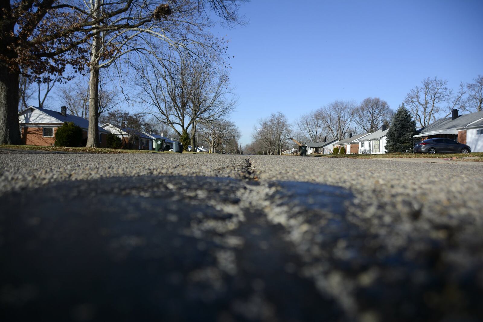 Walter Avenue is one of four streets that have a deterorating concrete base the city will replace this coming year, and is one of several road projects the city will undertake in 2017.