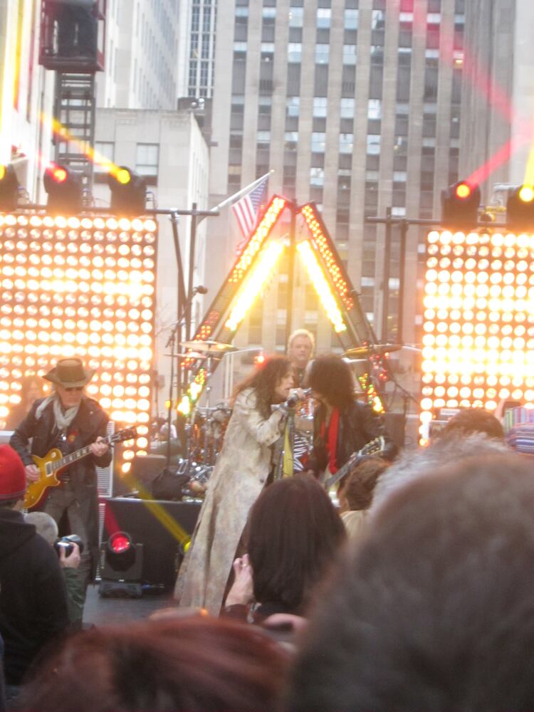 Aerosmith Live on NBC's Today Show