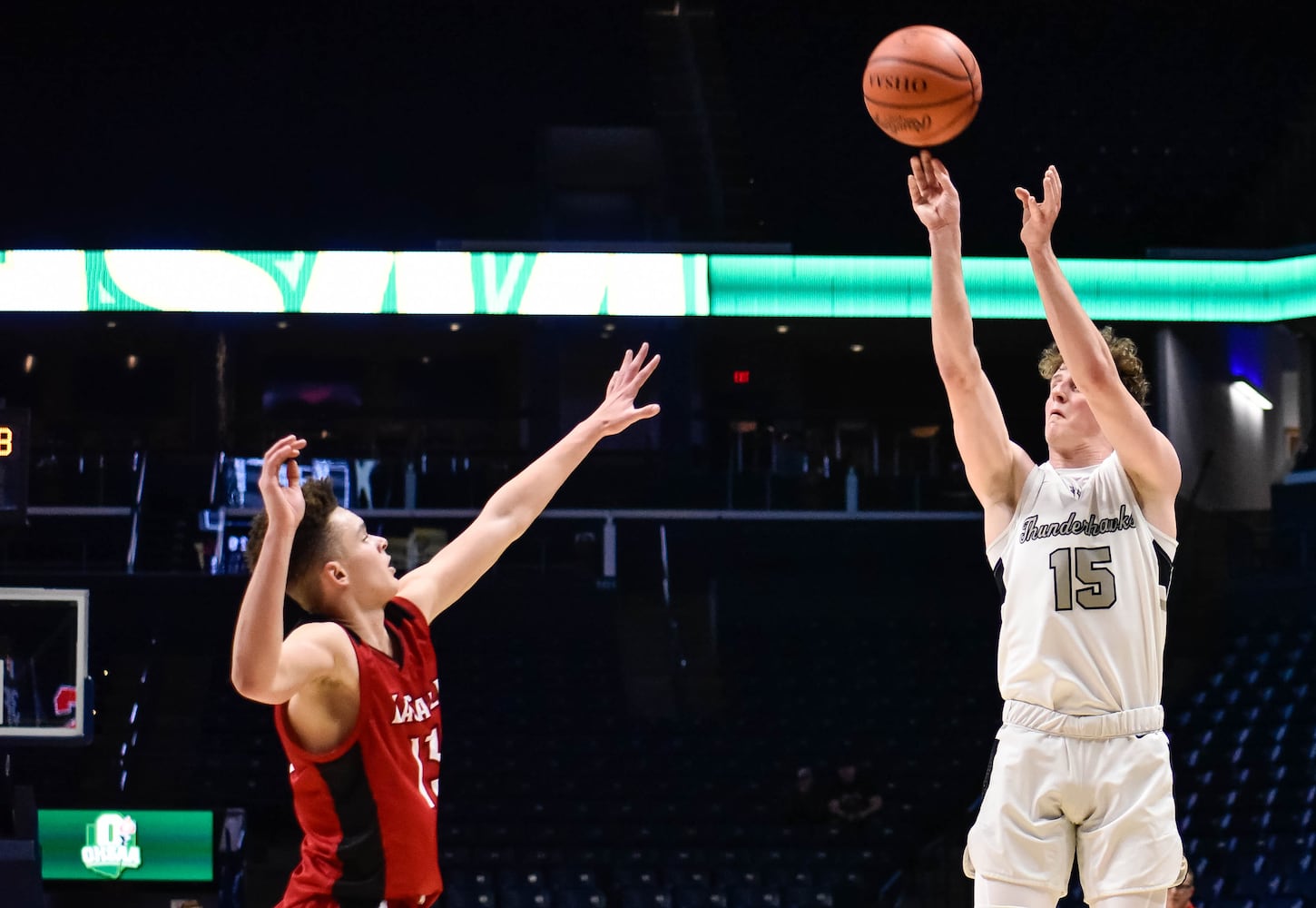 Centerville vs Moeller and Lakota East vs La Salle Regional basketball semifinals