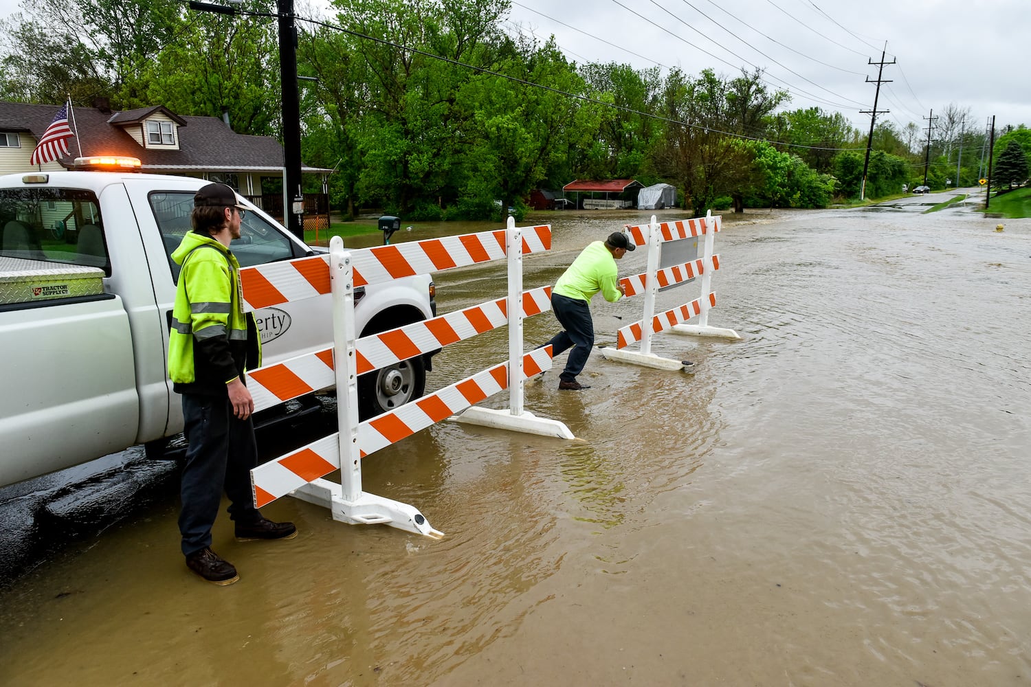 Flooding in Butler County