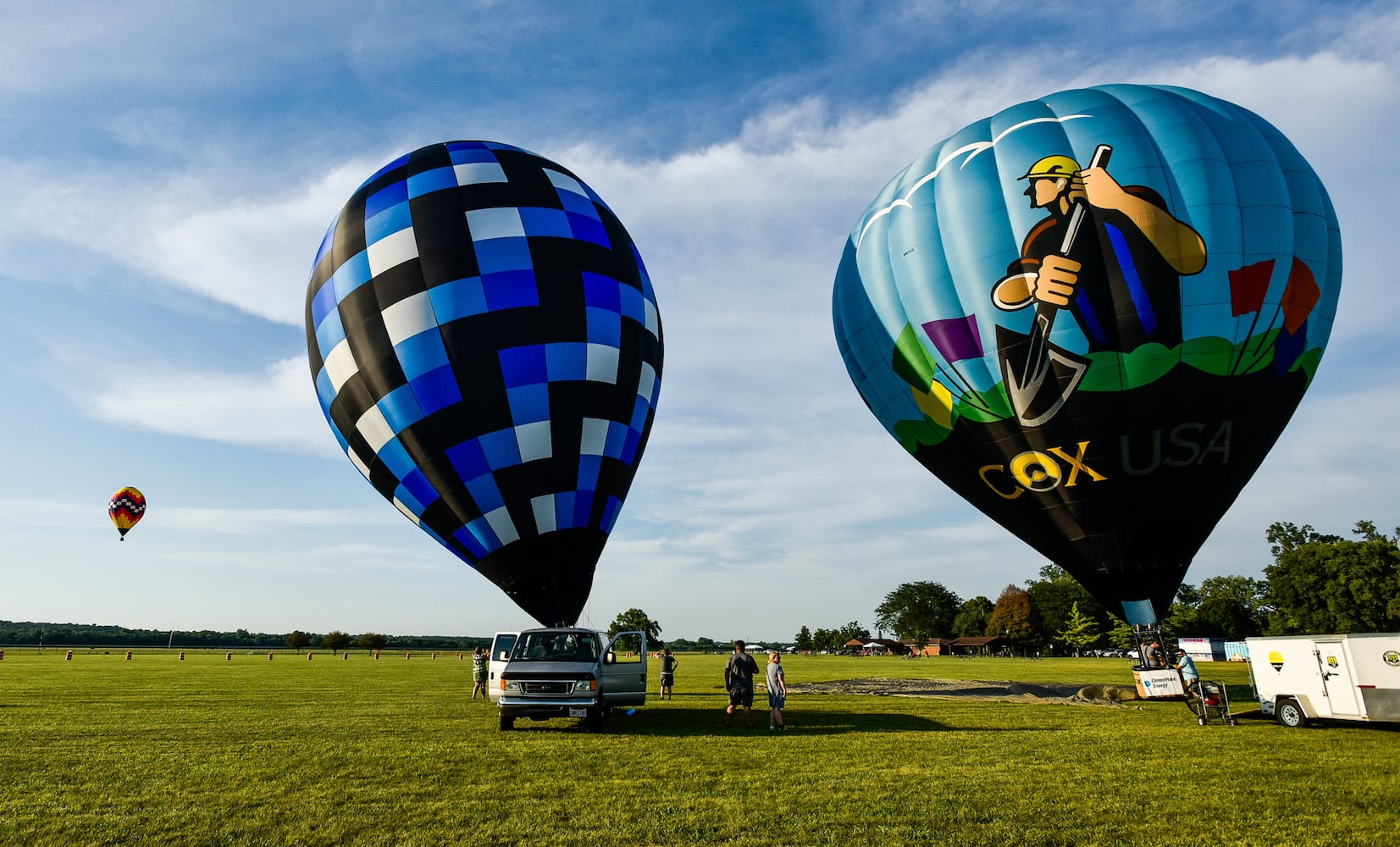 Balloons take to the air for Ohio Challenge hot air balloon festival