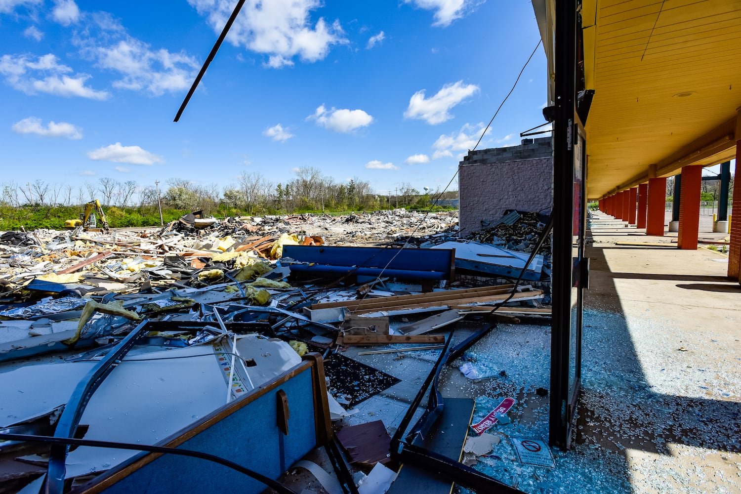 Demolition and construction underway at Hamilton West Shopping Center