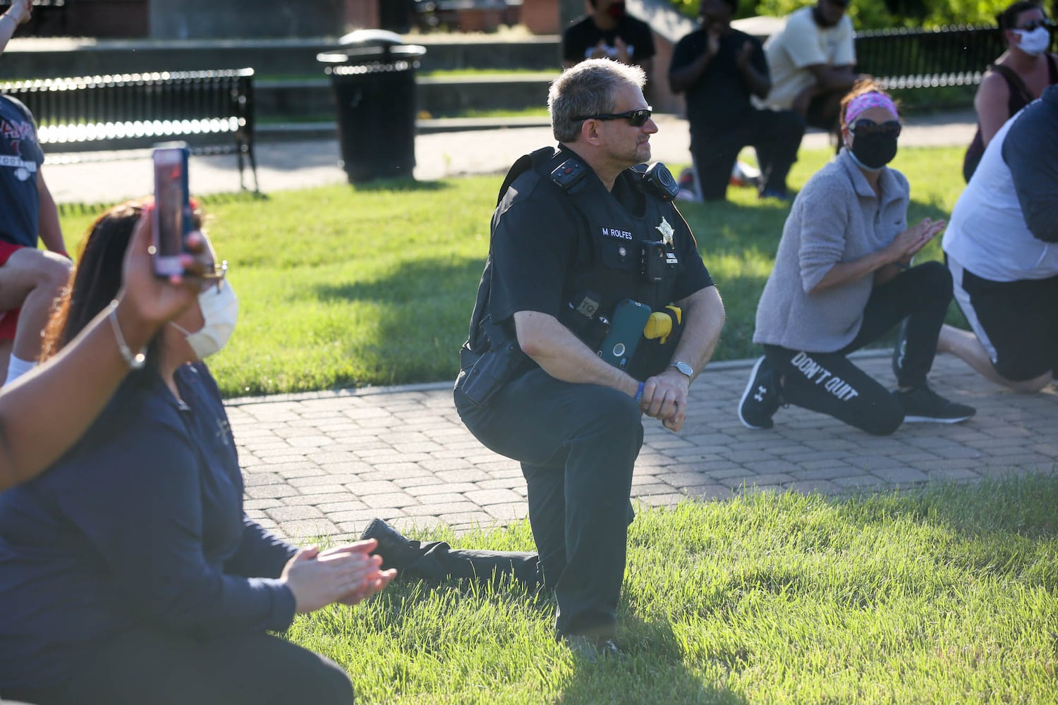 PHOTOS Crowd gathers at West Chester protest