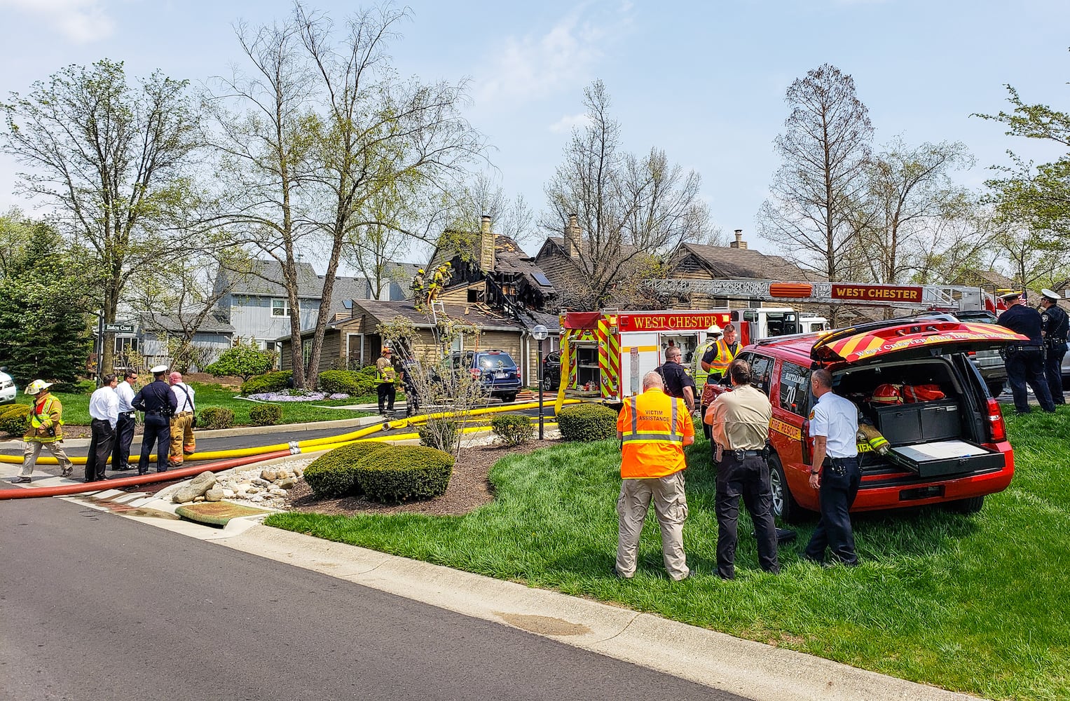 Residents displaced after West Chester apartment fire