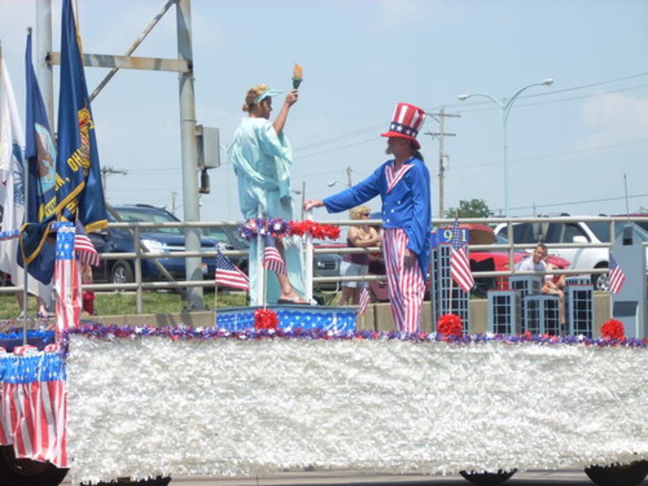 Spotted at Hamilton 4th parade