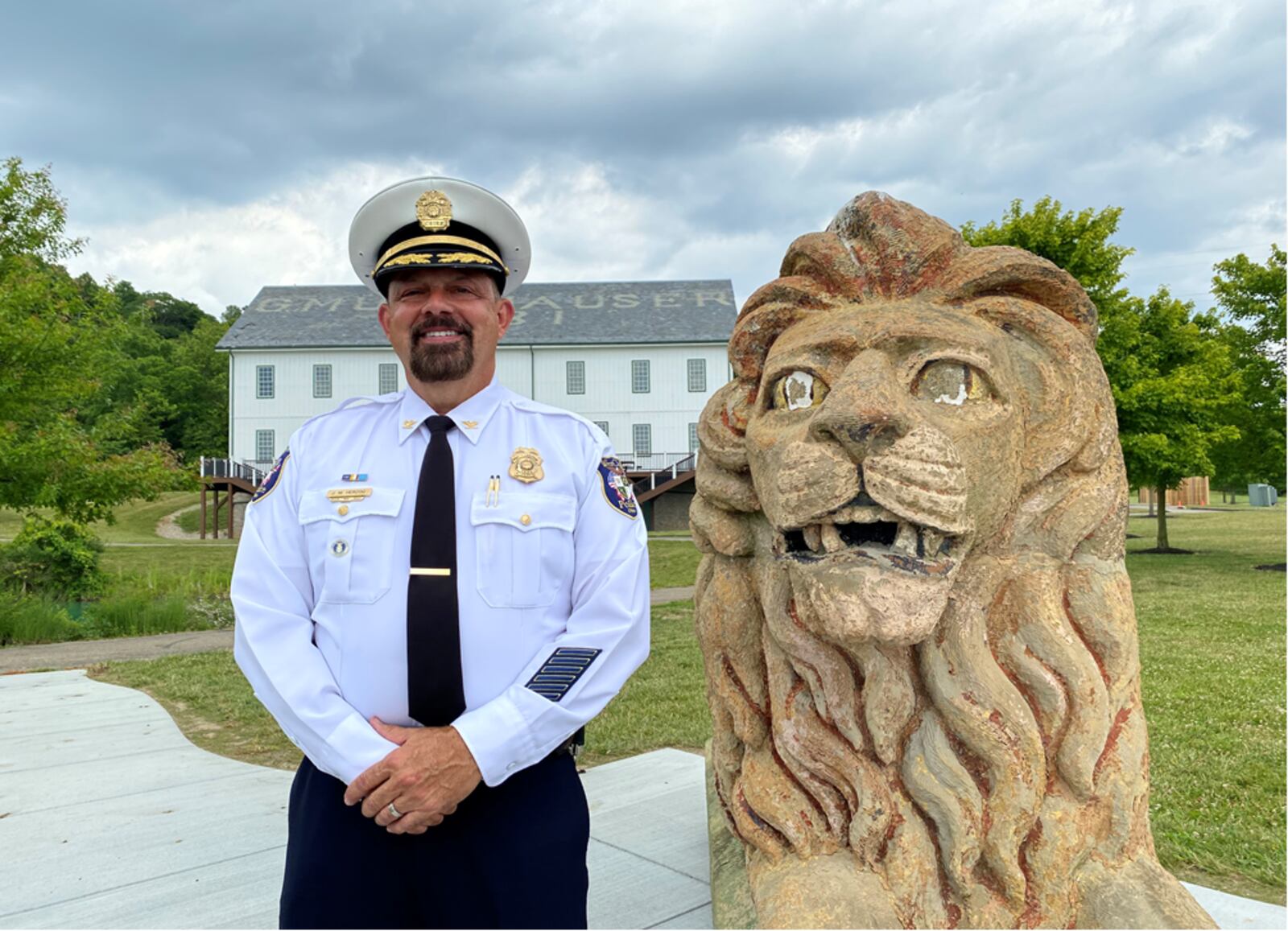 West Chester Twp. Police Chief Joel Herzog has announced his retirement after 23 years on the force and 10 years as chief. MICHAEL D. CLARK, CONTRIBUTING WRITER