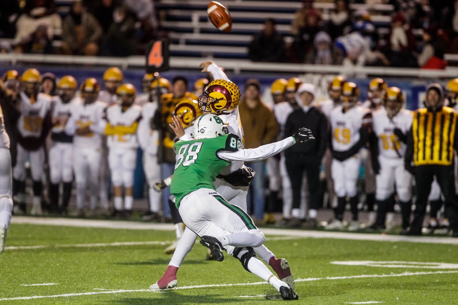 Badin beats Ross in first round of football playoffs