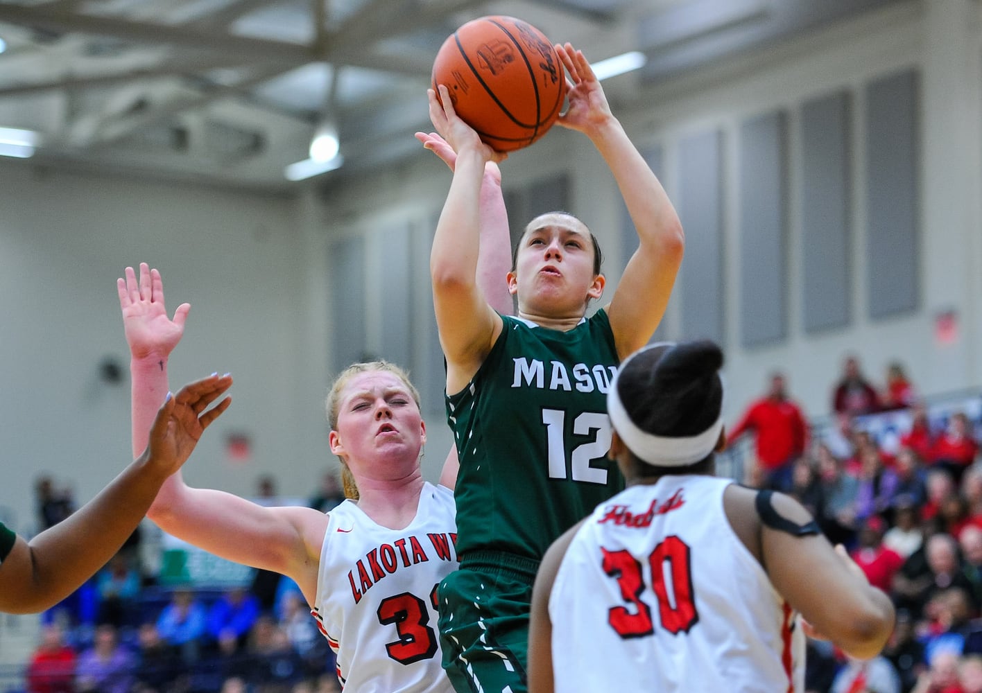 Mason vs Lakota West girls basketball