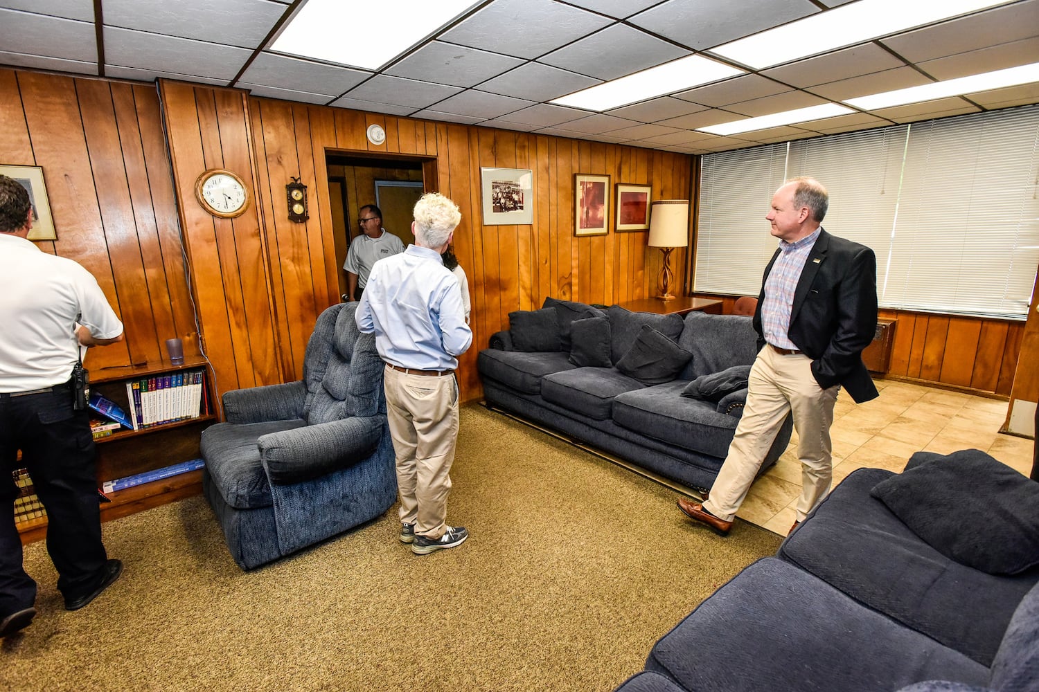 City council and officials tour Middletown fire stations